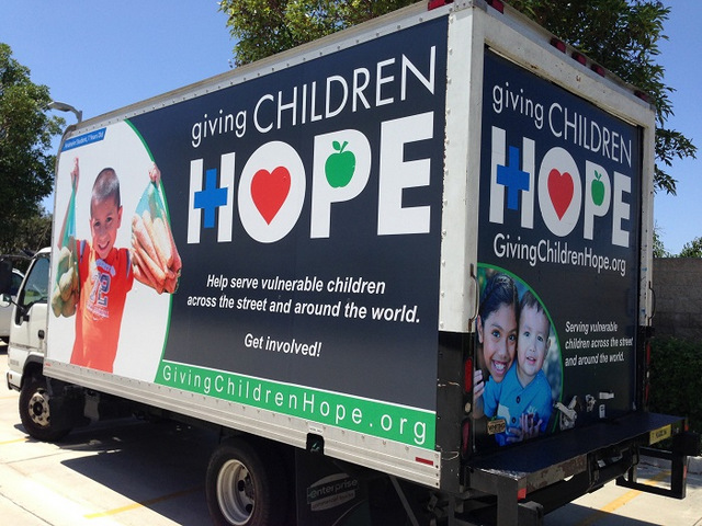 Truck wraps Orange County