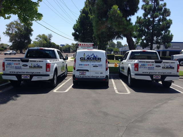 Fleet vehicle graphics Orange County