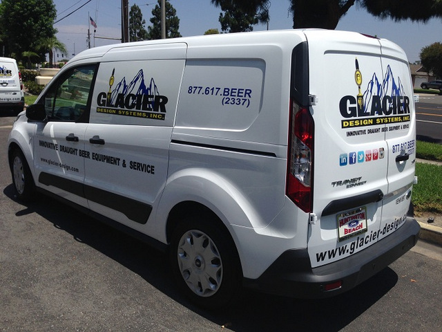 Color Matching Fleet Vehicle Graphics Orange County