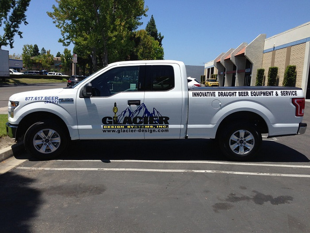 Fleet truck graphics Orange County