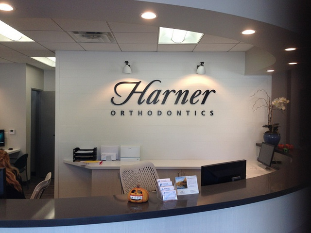 Lobby signs for dental offices in Orange County