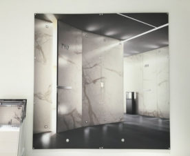 Product showroom wall murals Anaheim CA