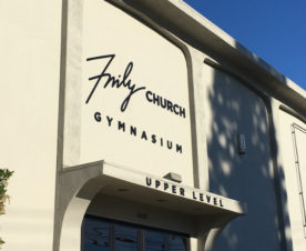 Dimensional letter building signs for Churches in Orange County