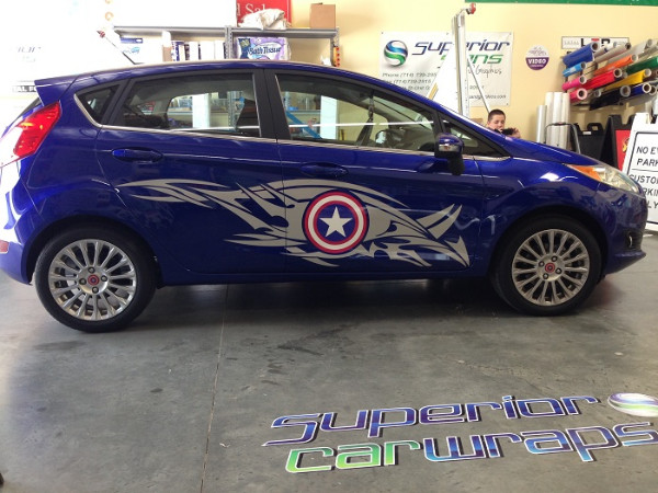 Car Decal Fabrication and Installation Orange County CA