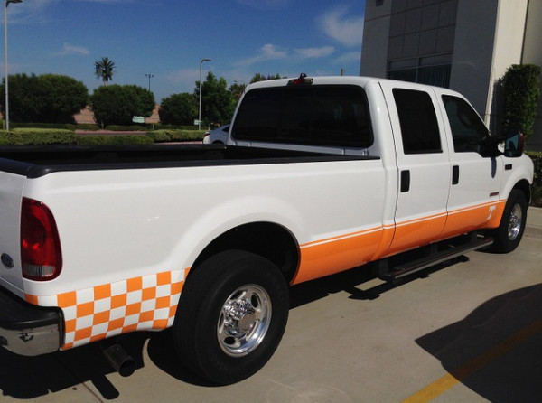Vinyl Truck Striping Orange County CA