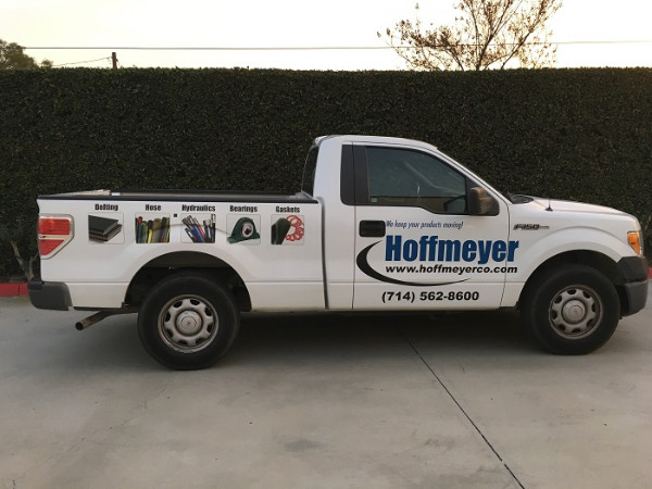 Fleet truck decals and graphics Orange County CA