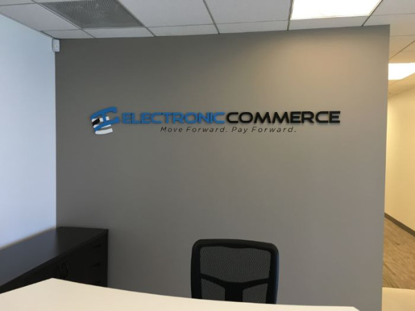Custom logo lobby signs Orange County CA
