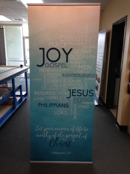 Banner Stands for Churches in Orange County