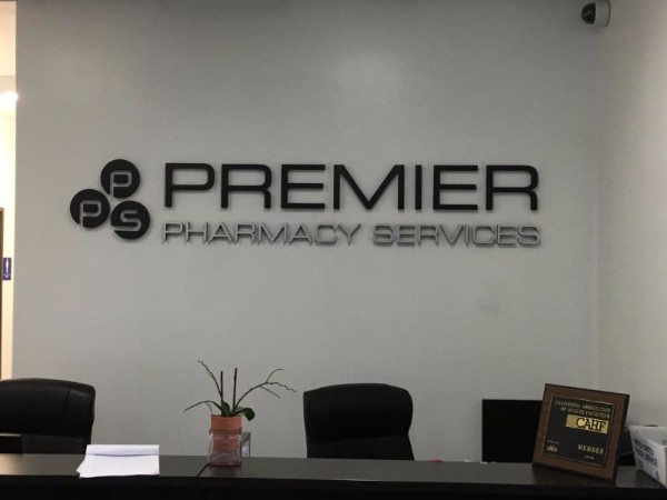 Custom 3D Logo Lobby Signs in Orange County CA