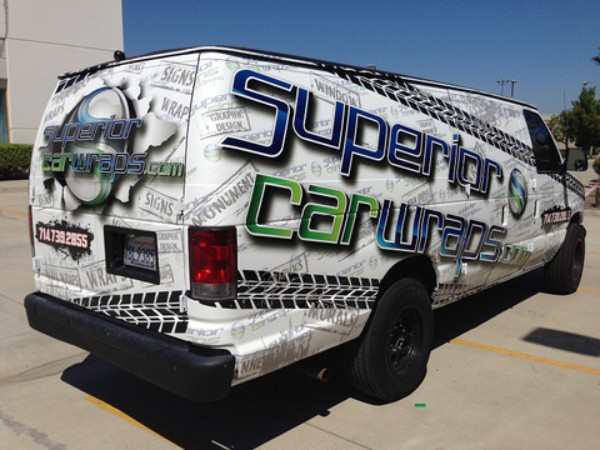 Van wraps in Buena Park CA