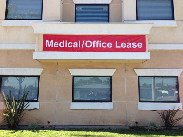 For Lease Banners for Property Management Companies in Orange County CA