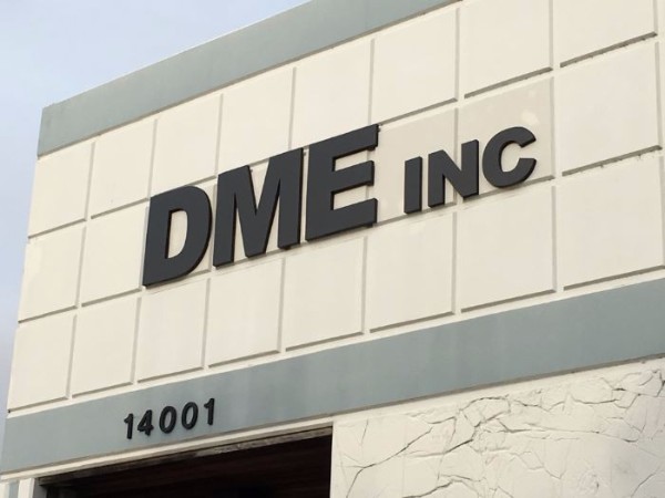 Exterior Foam Letters with Metal Facing in Orange County CA