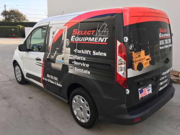Fleet vehicle wraps programs for Orange County CA