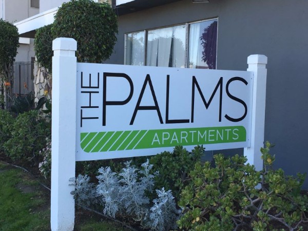 Apartment Complex Signage Makeover in Anaheim CA