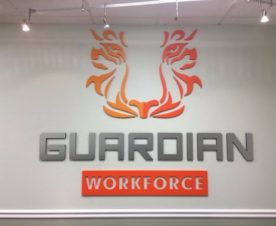 Custom 3D Logo Lobby Signs in Orange County CA