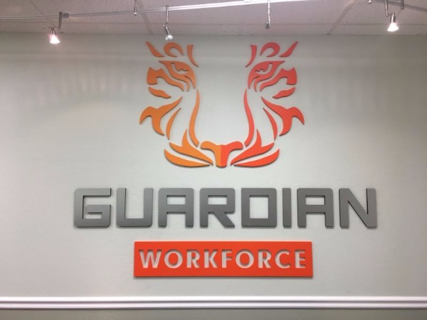 Custom 3D Logo Lobby Signs in Orange County CA