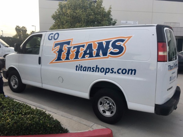 School van graphics and decals in Fullerton CA