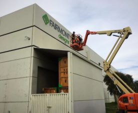 The new location had a few obstacles in the way, but our professionals knew the solution.