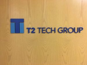 3D Logo Lobby Signs for Corporate Offices in Los Angeles County