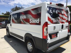 RAM Van graphics in Orange County CA