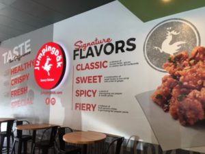 Restaurant Menu Wall Murals in Buena Park CA