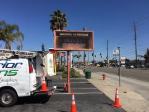 Sign Makeovers for Nonprofits in Orange County CA