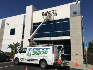 3D Letter Foam Building Signs in Orange County CA