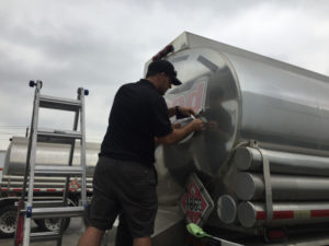 Expert Fleet Vinyl Decals in Los Angeles County CA