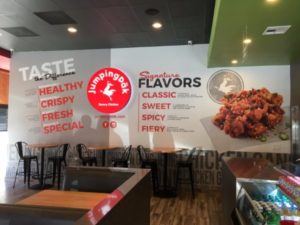 Wall murals and graphics for restaurants in Orange County CA