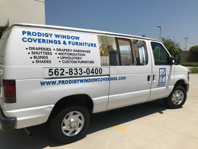 Contractor Vehicle Decals and Lettering | Long Bech CA