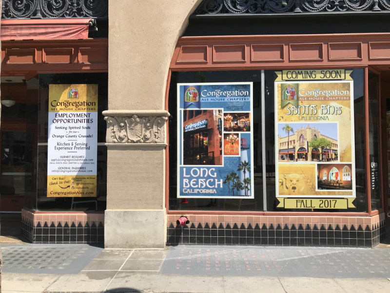 Coming Soon Window Graphics | Orange County CA