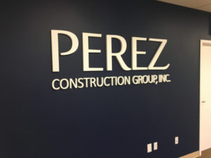 Three dimensional lobby logo signs | Chino | Orange County CA