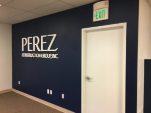 3D Lobby Logo Signs | Chino | Orange County CA