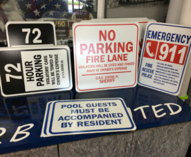 HOA Signs in Los Angeles and Orange County