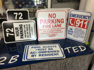 HOA Signs in Los Angeles and Orange County