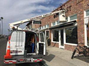 3D Letter Building Sign installation Orange County