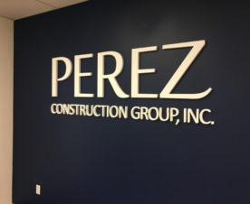Lobby Logo Wall Signs in Chino CA