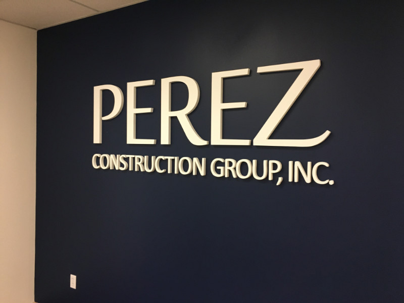 Lobby Logo Wall Signs in Chino CA