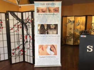 Banner Stands for Beauty Salons in Orange County