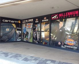Retail Store Window Graphics Orange County CA