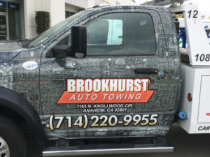 Vinyl Truck Wraps for Tow Trucks | Orange County CA