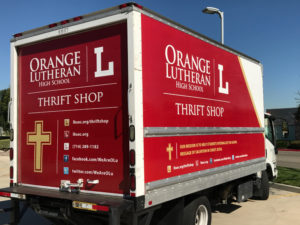 Vehicle and Truck Wraps for Schools in Orange County