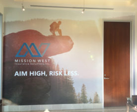 Insurance Office Wall Murals | Irvine CA