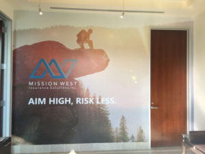 Insurance Office Wall Murals | Irvine CA