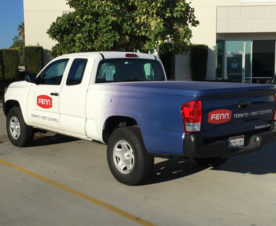 Vinyl decals and graphics for commercial fleets in Orange County