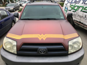 Matte Finish Vehicle Graphics Orange County