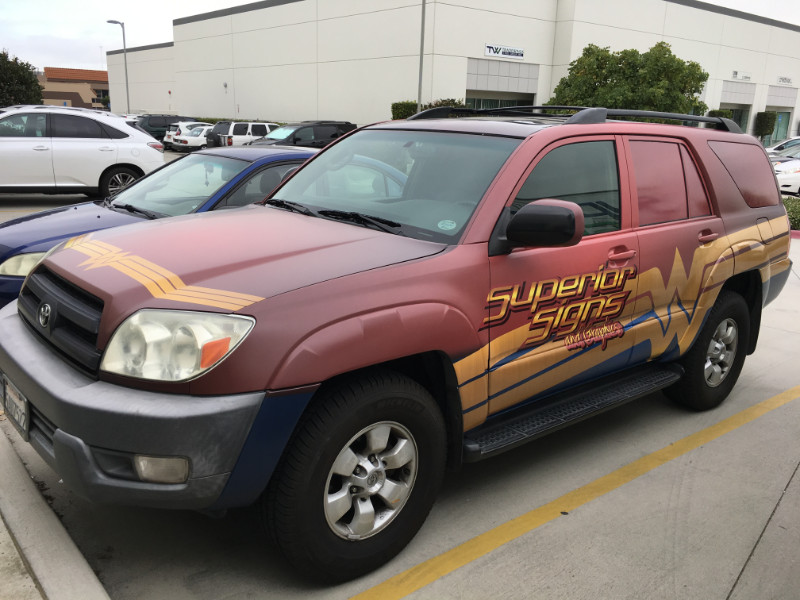 Matte Vehicle Wraps | Orange County CA