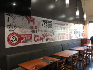 Restaurant Wall Murals | Hollywood Boulevard | Los Angeles
