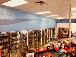 Custom wall murals for C-Stores Orange County CA