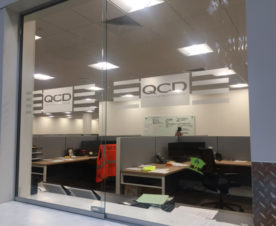 Etched Vinyl Window Graphics | Los Angeles CA